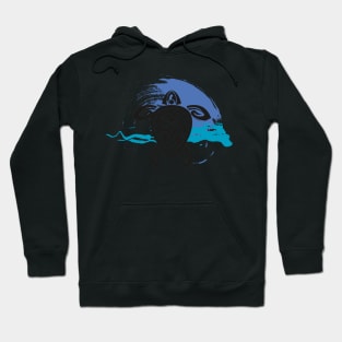 Tribal Turtle / Luana Kai Maui Hoodie